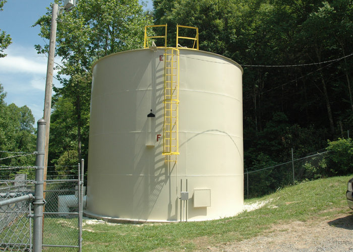 Steel Tank Painting - After - Town of Robbinsville